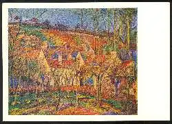 x02998; Camille Pissarro. Die roten Dächer.