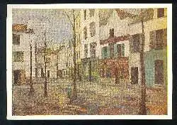 x03013; Maurice Utrillo. Place du Tertre.