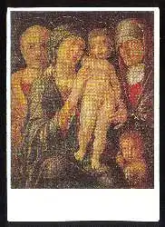 x03019; Andrea Mantegna. Heilige Familie.