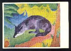 x03021; Franz Marc. Der blaue Fuchs.