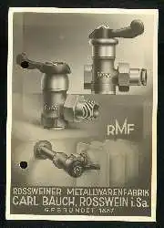 x03177; Rossweiner Metallwarenfabrik. Carl Bauch.