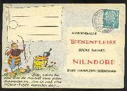 x03266; Honighaus Bienenfleiss Hans Hogel Niendorf. Keine AK.