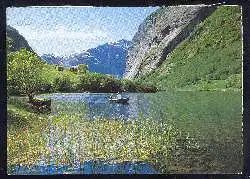 x03277; Norway. Lake Paulsvatnet in Jolster.