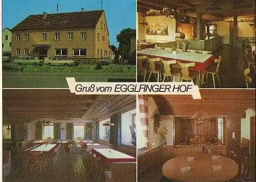 x03290; Egglinger Hof. Gaststättepension. Inhaber Michael Nöbauer.