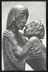 x03291; Ernst Barlach. Das Wiedersehen: Christus und Thomas. Keine AK.