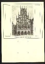 x03382; Westfalen. Rathaus in Münster.