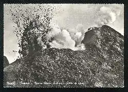 x03416; Neapel. Vesuv. Neues tätiges Loch, Strahl Lava.