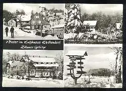 x03500; Lückendorf. Winter im Luftkurort. Zittauer Gebirge.