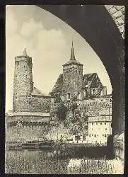 x03540; Bautzen. Alte Wasserkunst und Michaeliskirche.