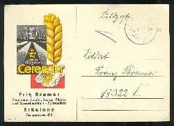 x03546; Firmenkarte. Erkelenz Fritz Bremer. Ceresan.