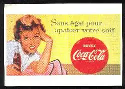 x03572; CocaCola. Sans egal pur apaiser votre soif.