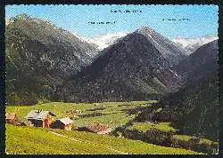 x03682; Sulzbachtal. Alpengasthaus Rechtegg gegen Unter und Ober.