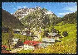 x03685; Mittelberg. Walsertal mit Widderstein.