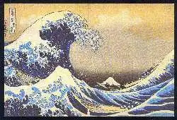 x03708; Katshushika Hokusei. Farbholzschnitt.