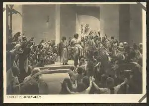 x03766; Oberammergau. Jubiläums Passionsspiele 1934. Einzug in Jerusalem