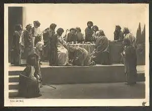 x03769; Oberammergau. Jubiläums Passionsspiele 1934. Salbung.