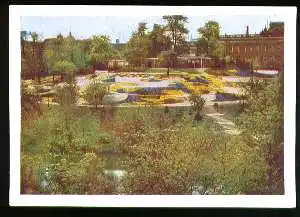 x03853; Hamburg. Internationale Gartenbau Ausstellung: Dahlienhügel im botanischen Garten.