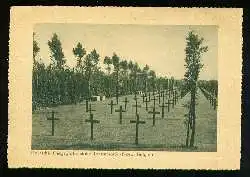 x03864; Langemarck. Nord bei Ypern, Belgien. Graberfeld auf der deutschen Kriegsgraberstratte.