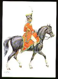 x03876; Königreich Sachsen 1810. Chevaulegers Regiment Prinz Albrecht. Offizier.