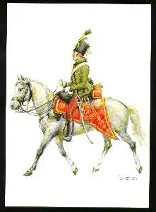 x03885; Kaiserreich Österreich 1793. Steier Wurmser´sches Frei Corps. Husar.