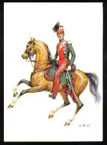 x03890; Königreich Neapel 1852. Ehrengarde. Offizier.