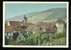 x03931; Reichenweier. Blick auf die alten Befestigungen.