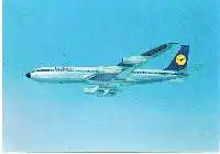 x04209; Lufthansa. Boeing 707 Intercontinental Jet.