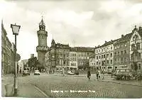 x04227; Görlitz. Leninplatz mit Reichtebacher Turm.