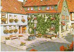 x04341; Bad Brückenau. (Am TÄTSCH'R Brunnen, Altstadt).