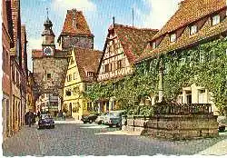 x04353; ROTHENBURG ob der Tauber. Rodergasse.