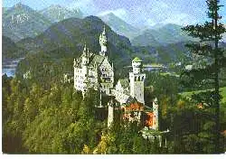 x04374; Königsschloss Neuschwanstein.