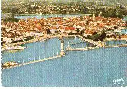 x04379; Lindau am Bodensee. Blick auf die Stadt.