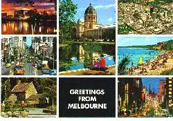 x04384; Melbourne. Greetings from.