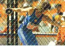 x04569; Martina Hellmann. Olympiasiegerin 1988 im Diskuswerfen.