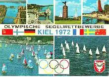 x04601; Kiel. OLYMPISCHE SEGELWHTTBEWERBE.