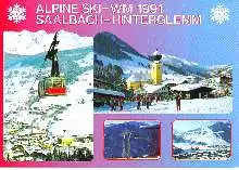 x04602; Alpine Ski WM 1991 in Saalbach Hinterglemm. Austria.