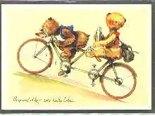 x04615; Bequemlichkeit ist's halbe Leben(Fahrrad).