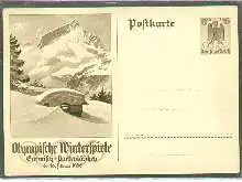 x04645; Olympische Winterspiele 1936. GA.