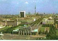 x04872; Berlin Brandenburger Tor mit Blick auf Ost Berlin.