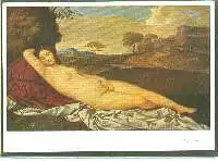 x04910; Giorgione. Schlummernde Venus.