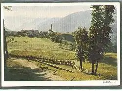 x04975; Bergdörfchen am Rosengarten. Im südlichen Tirol