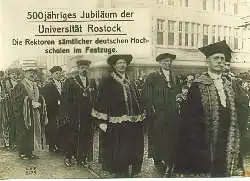 x04983; 500jährige Jubiläum der Universität Rostock.