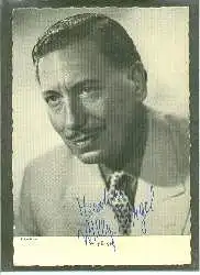 x05041; Willy Birger. Autogrammkarten.