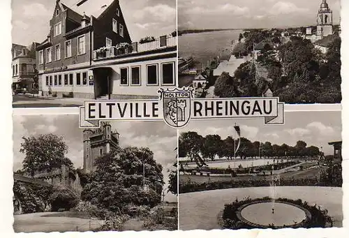 x05249; Eltville (Rhein). Altes Holztor. Besitzer: Karl Ludwig jun.