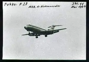 x05296; Fokker F28. Keine AK.