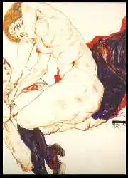 x05354; Egon Schiele, Mann und Frau, 1913.