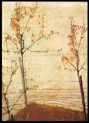 x05355; Egon Schiele, Herbstbäume l, 1911.