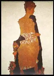 x05365; Egon Schiele, Gerti Schiele, 1909.