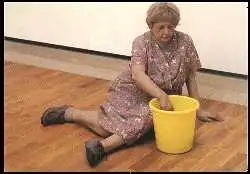 x05410; DUANE HANSON 1925). Putzfrau, Staatsgalerie Stuttgart.