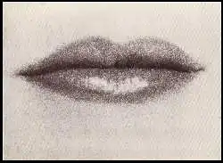 x05411; PHOTOGRAPH BY MAN RAY. Lips.